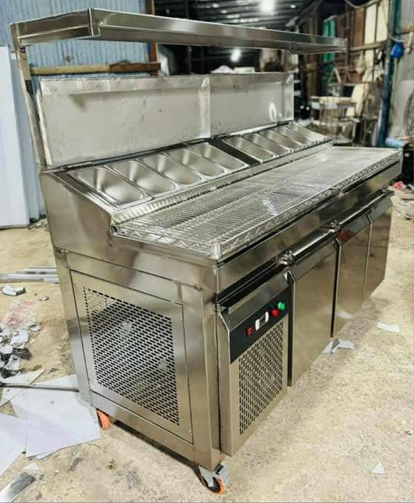 Charga Machine / Pizza Deck Oven / Delivery bag  Slush Fast food Setup 5