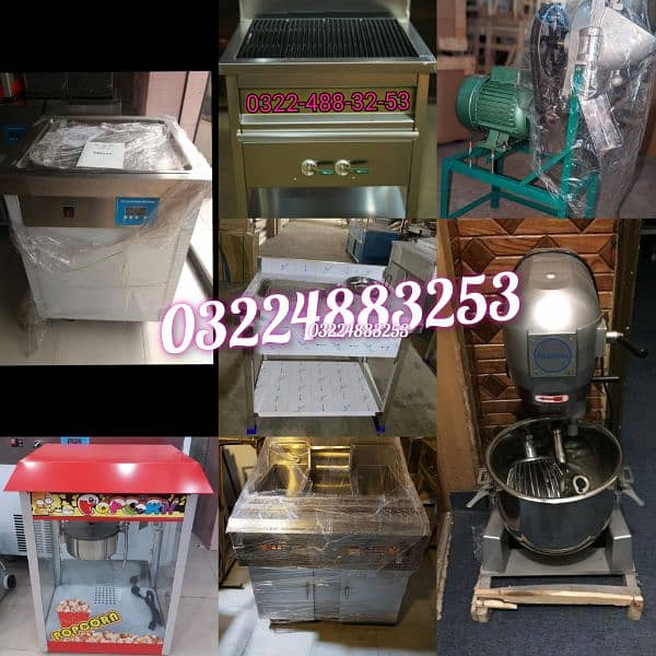 Charga Machine / Pizza Deck Oven / Delivery bag  Slush Fast food Setup 6