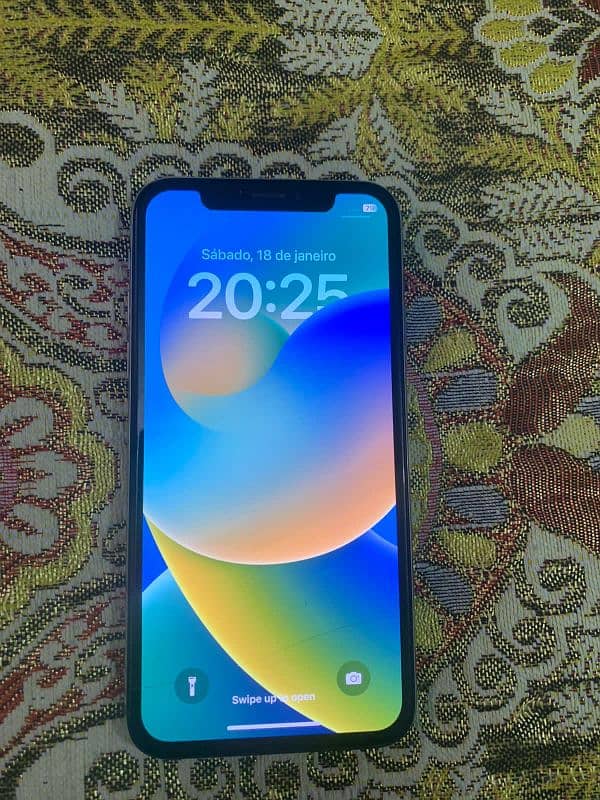 iPhone x non PTA screen change this ID ok 76) 0