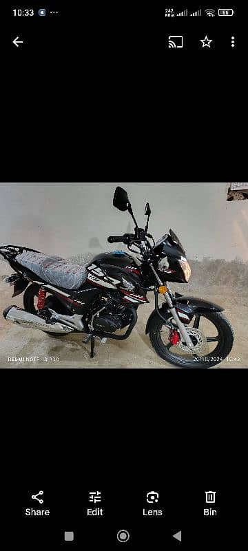 Brand new cb150 F Black 1