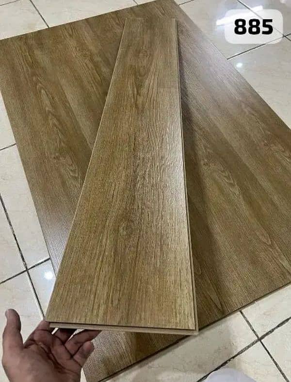 wooden floor vinyl floor available with fitting 2