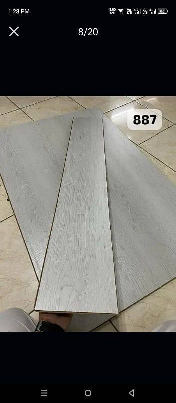 wooden floor vinyl floor available with fitting 7