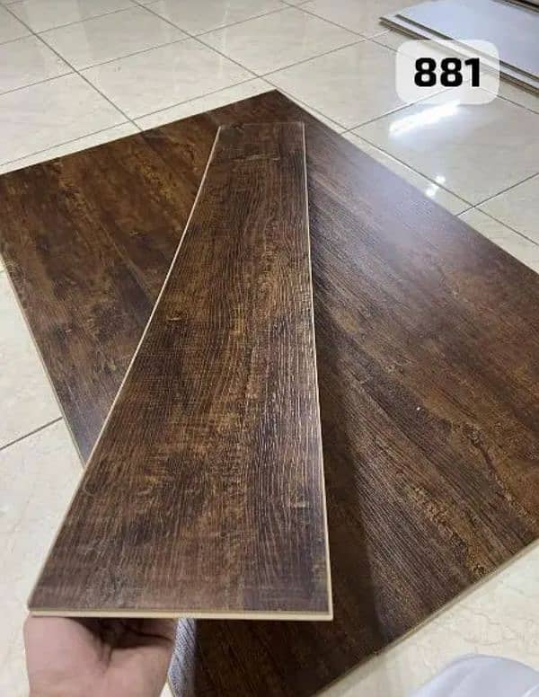 wooden floor vinyl floor available with fitting 9