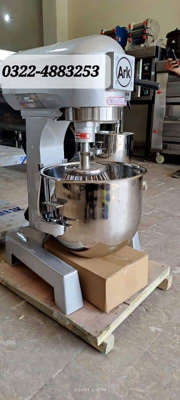 Con Ice Cream Machine / Slush Dough Mixer / Bakery counter pizza Oven 2