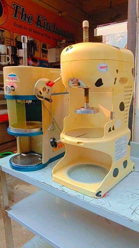 Con Ice Cream Machine / Slush Dough Mixer / Bakery counter pizza Oven 19