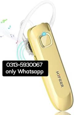 HIFEER Bluetooth Headset V5.0, Wireless Bluetooth Earpiece new bee