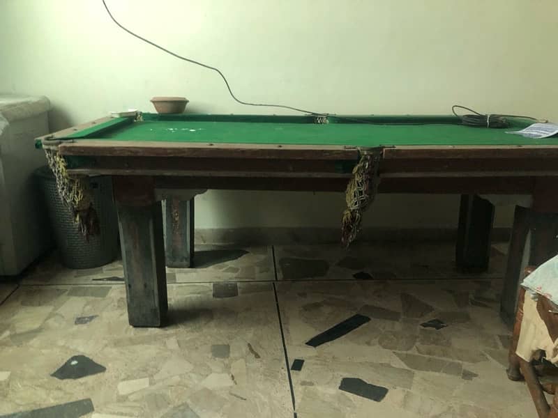 snooker table 1