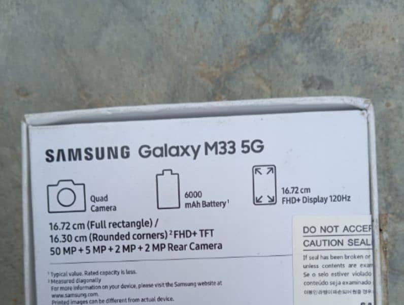 Samsung Galaxy M33 5G For Sale. . 6