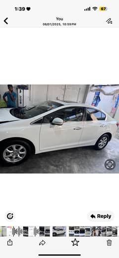 Honda Civic Oriel 2013