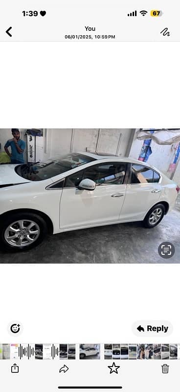 Honda Civic Oriel 2013 0