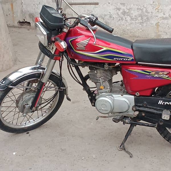 Honda 125 2017 model paper original 3