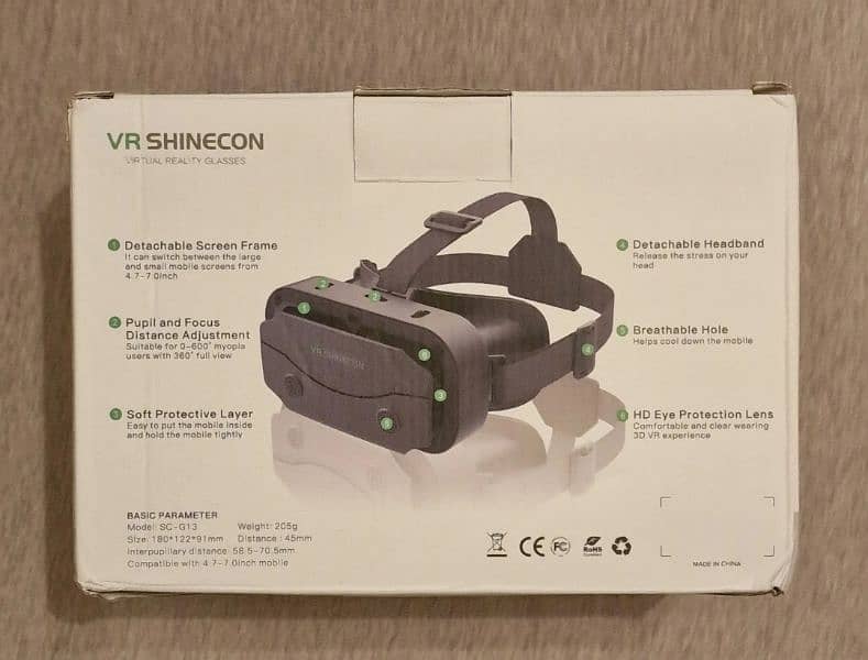 3d VR glasses headset 2