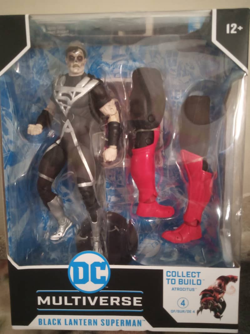 McFarlane Toys DC Multiverse Blackest Night Black Lantern Superman 0