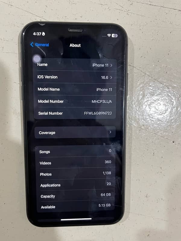 IPhone 11 Non PTA factory unlock 64gb 5