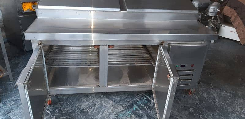 pizza table under chiller 8feet 03231047461 1