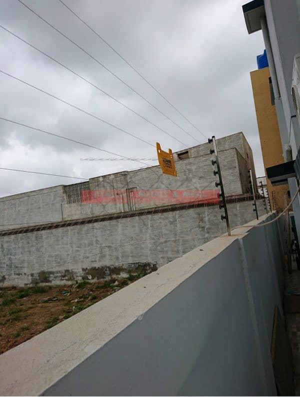 Chain Link Fence, Barbed Wire, Razor Wire, Hesco Bags, Birds Spikes. 19