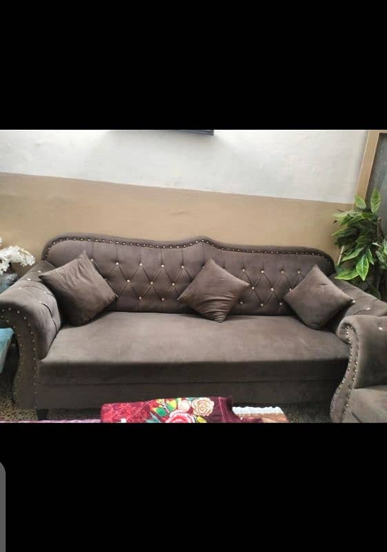 7 seater sofa set urgent sale 1