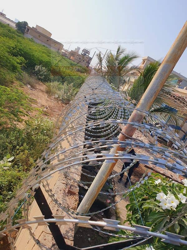 Razor Wire | Electric Fence | Barbed Wire | Hesco Bag  | Chain Jali 7