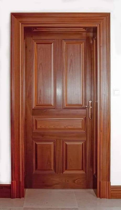 wooden work , carpentar , Media walls, kitchen cabinets, solid door 17