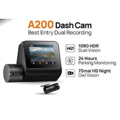 Xiaomi 70mai A200 Dual Dash Camera 1080P