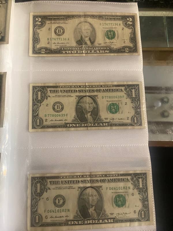 dollar American usds new series and rare series 8