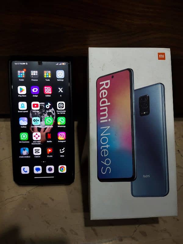 Redmi note 9s full box 3