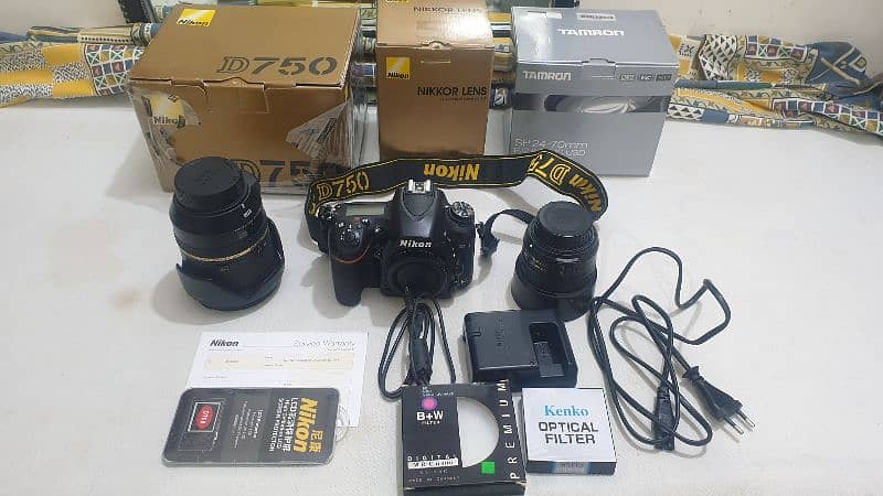 Nikkon D750 Excellent Condition - SC 23,000 only 6