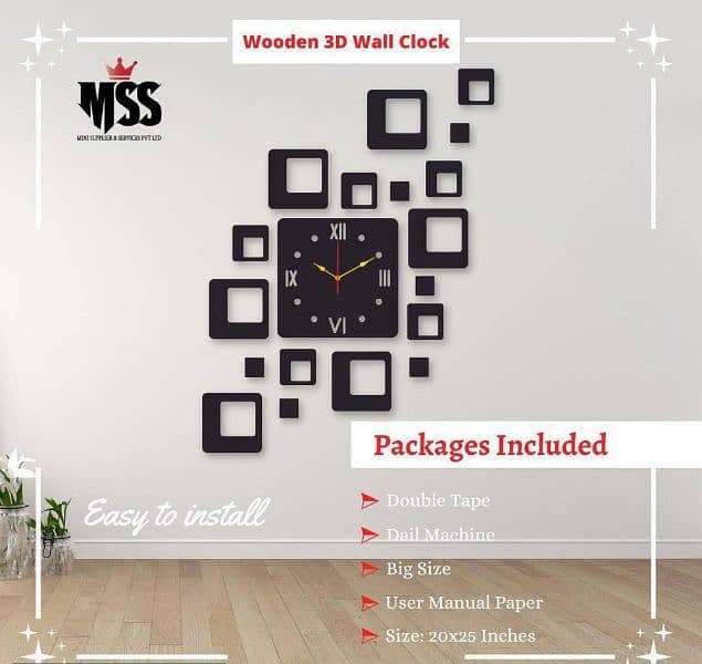 Stylish Wall clock 0