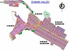 7 Marla Plot for Sale in Zamar Valley Overseas Block