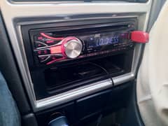 JVC car deck cd player with usb & aux