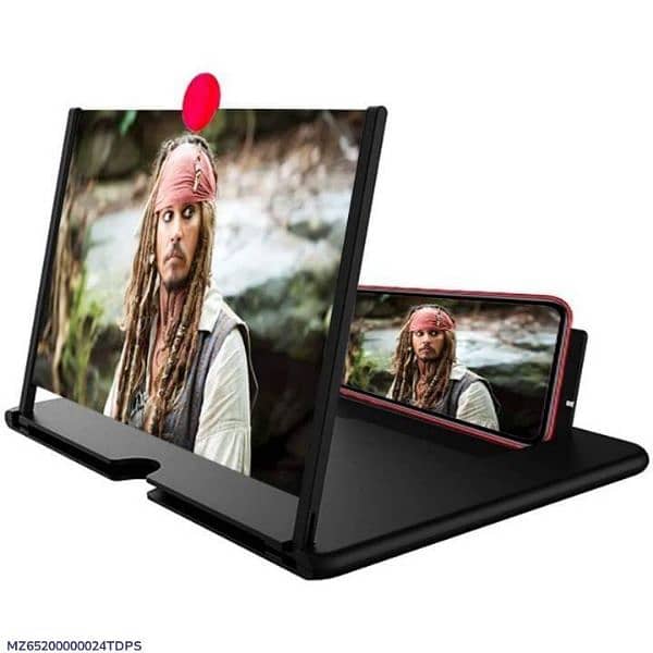 Black Video Amplifying Screen Enhance Your View Experience 0