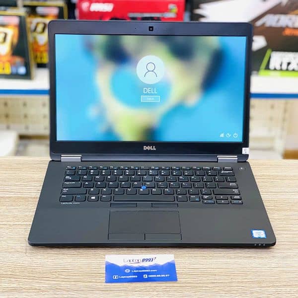 Dell UltraSlim Core i7 6th Generation 8GB Ram DDR4 / 256GB SSD M. 2 3