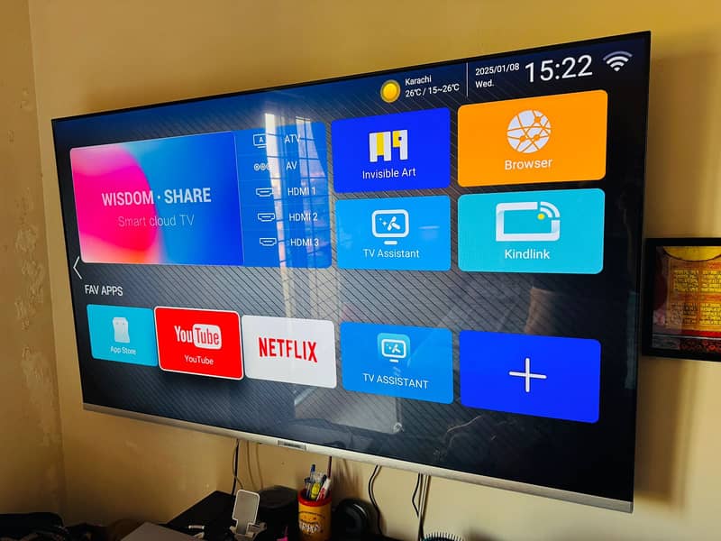 Android TV Samsung 65” inches Brand New Condition 10/10 1