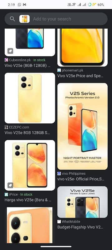 Vivo V25e 0