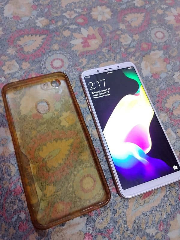 oppo f5 finger print 3/32 duall sim all ok bss camera bullur hai 1