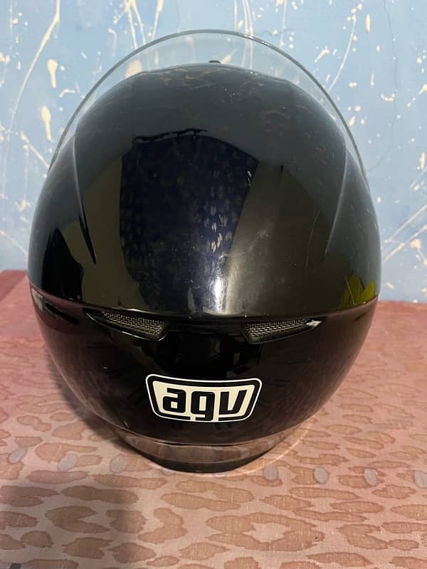 AGV black helmat 5