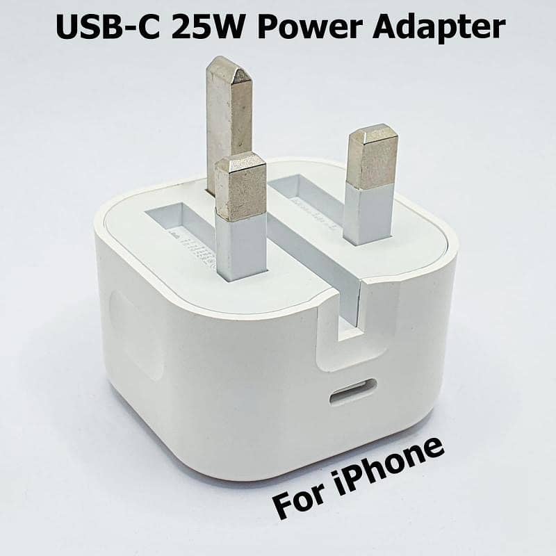 Iphone 25W adapter and cable 1