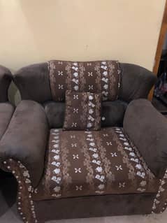 7 seater sofa set with cushions