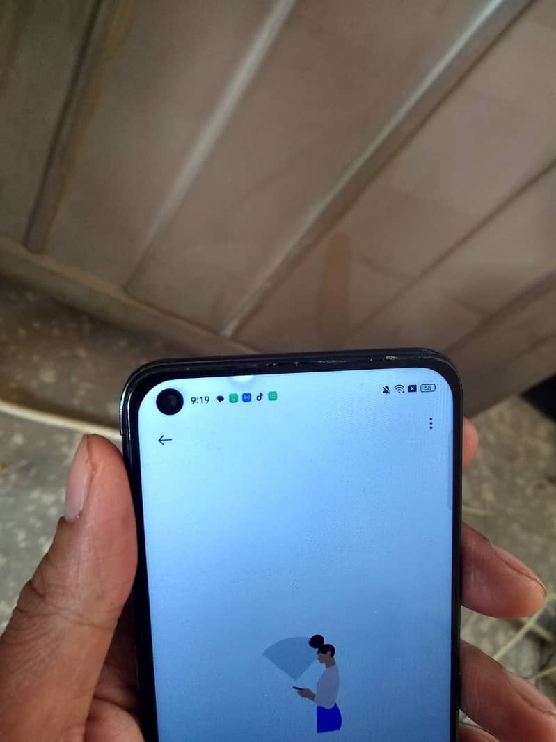 oppo reno5 with origel box ( read add ) exchange possible 10