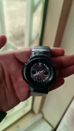 casio the G shock modal AWG-500j  solar watch