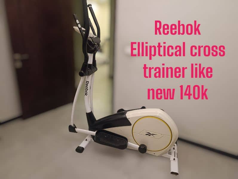 Reebok Elliptical cross trainer magnetic cycle exercise cycling bike 4