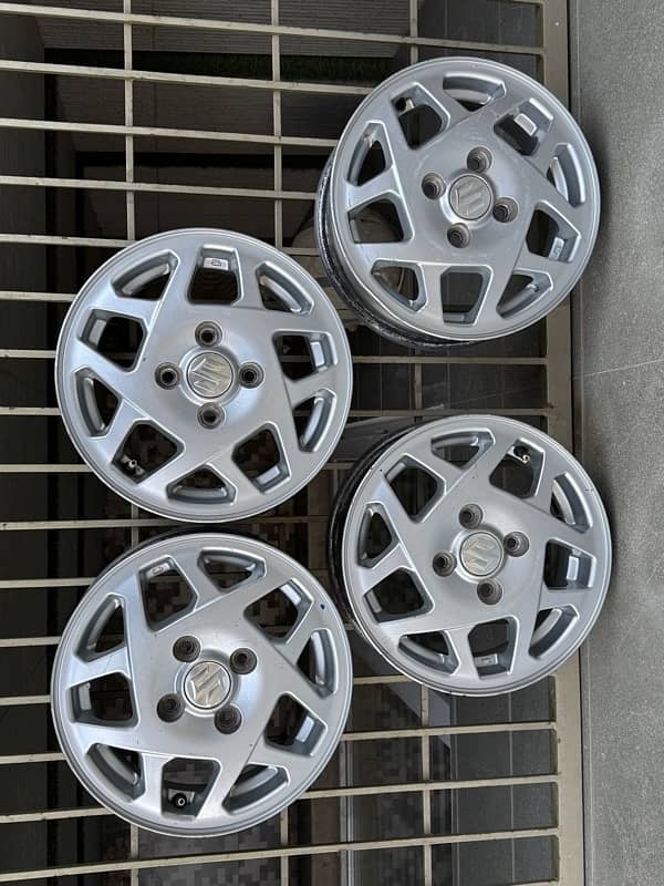 Wagon R 2019 Original Alloy Rims 0