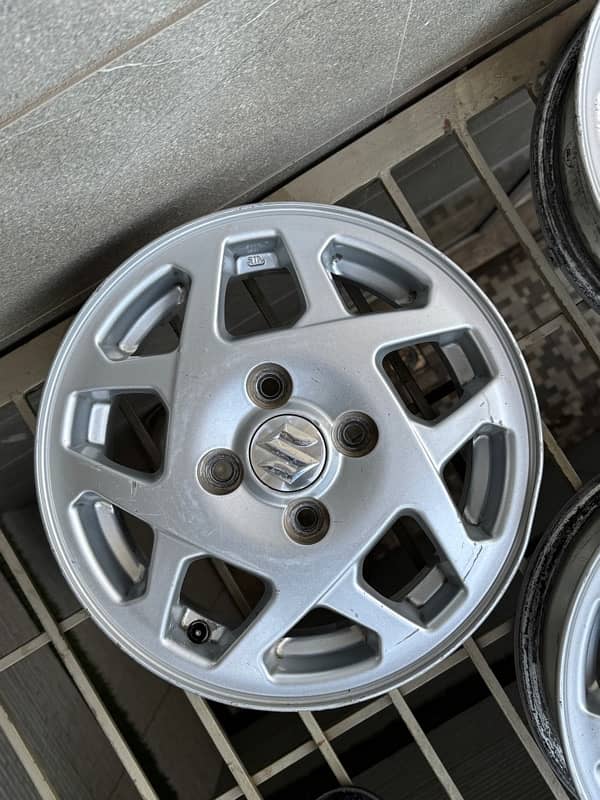 Wagon R 2019 Original Alloy Rims 2