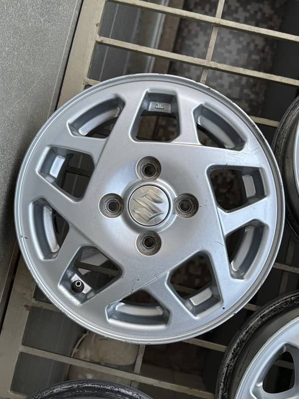 Wagon R 2019 Original Alloy Rims 4