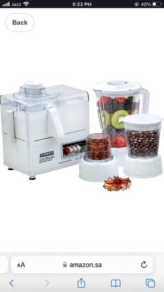 Krypton 4 in 1 Juicer/Blender Imported