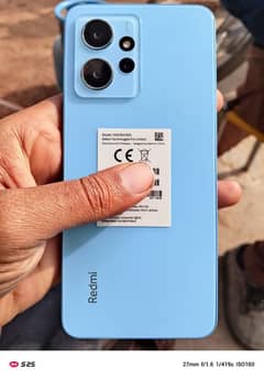 Redmi Note 12 Mint Condition full box 10by10