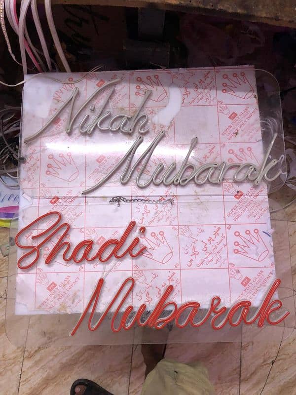 3d sign/ peneflex / sign boards/neon sign /customized 5