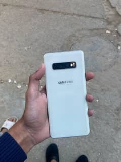 S10 plus all ok official proved dual sim side py minor crack hai