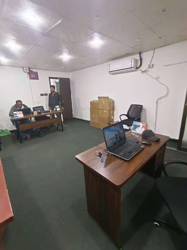 Semi furnished office Shahr e faisal 3