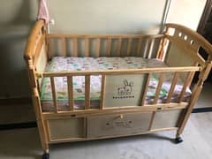 BABY WOODEN COT